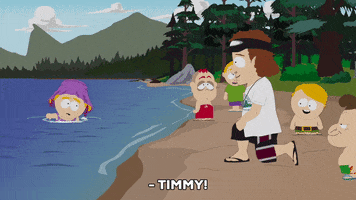 swimming GIF by South Park 
