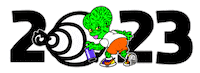 Invade New Year Sticker by La Plaga