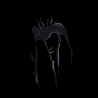 PurpleBrain halloween eyes creepy monster GIF