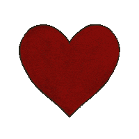 I Love You Heart Sticker by Ange Devery