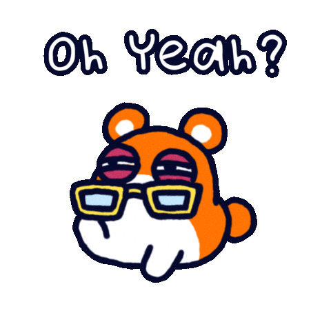 Oh Yeah Sticker Sticker