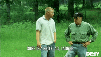 Sure Is A Red Flag