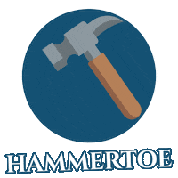 FeetNBeyondNJ feet foot bunion footpain Sticker