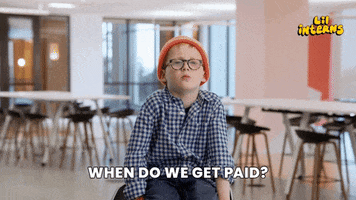 lilinterns money payday pay me paycheck GIF