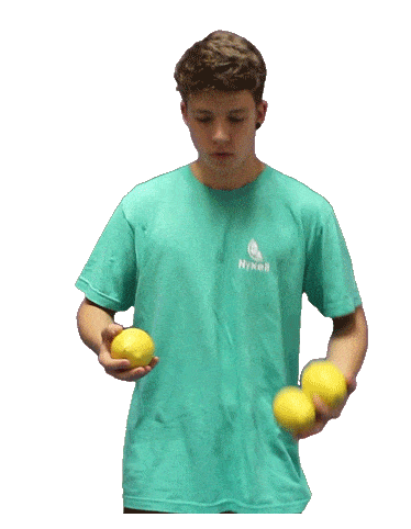 nyxellapp cool lemon divertido juggling Sticker