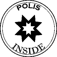 studyassociationpolis polis polis inside Sticker