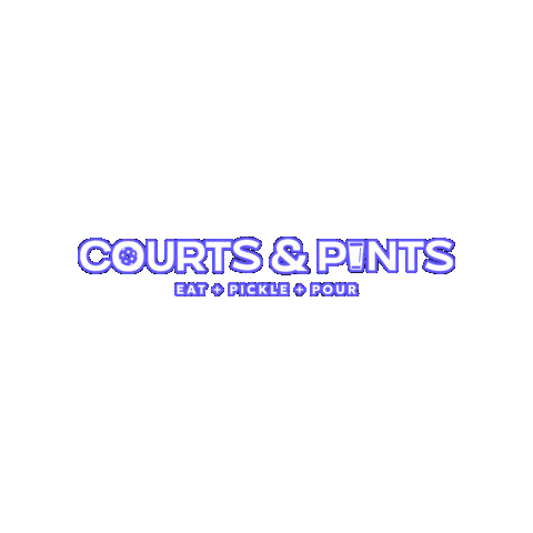 courtsandpints giphygifmaker minnesota pickleball moorhead Sticker