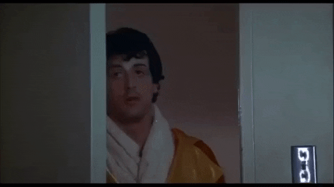 leaving sylvester stallone GIF by Rocky