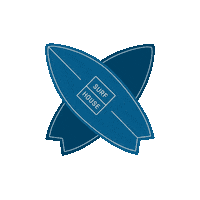 Pool Surfboard Sticker by Tidal Cove