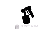 Makeup Spray Sticker by Perfect Glow Sunless