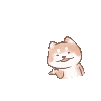Shiba Inu Love Sticker