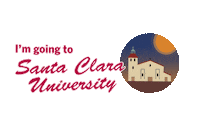 Santa Clara College Sticker by SantaClaraUniversity