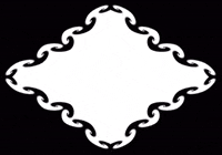 anniemuse heart black and white mask bw GIF