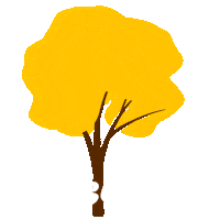 Autumn Trees Sticker by Nuori Lohja