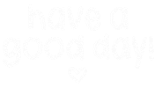 Good Day Heart Sticker