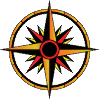 CompassCoveResort beach orange vacation ocean Sticker