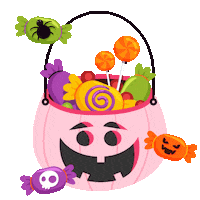 Happy Trick Or Treat Sticker by DNA.CE74