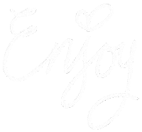 Lettering Enjoy Sticker
