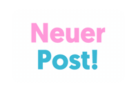Neuerpost Sticker by crowdmedia