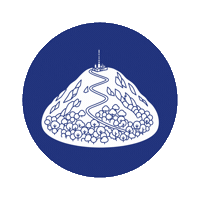 Clermont Ferrand Volcano Sticker by Bonjour Clermont