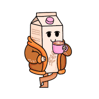 Plant Based Coffee Sticker by PETA