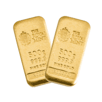 Gold Bar Sticker by The Royal Mint