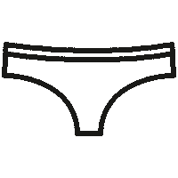 ROOXS underwear string tanga unterwasche Sticker
