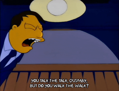 Season 3 Mayor GIF by The Simpsons