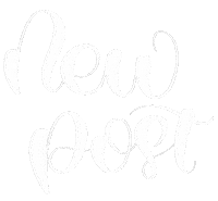 Typography New Post Sticker