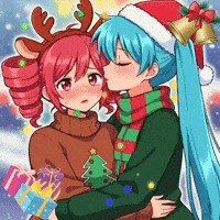 Hatsune Miku Christmas GIF