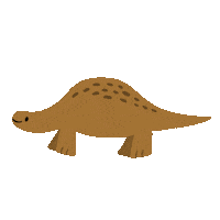 In Love Dinosaur Sticker