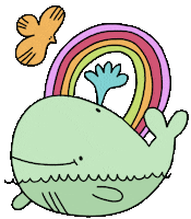 Happy Rainbow Sticker