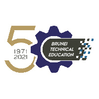 Bte 50Years Sticker by Institute Brunei Technical Education (IBTE)