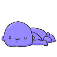 Tired Dance Sticker