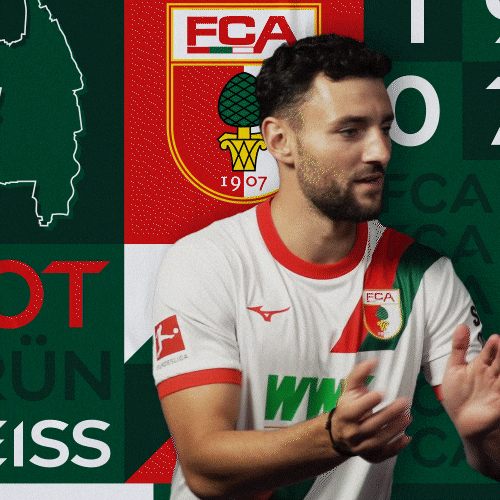 Football Cheer On GIF by FC Augsburg 1907