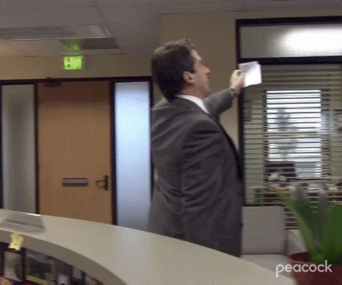 Season 1 Running GIF by The Office