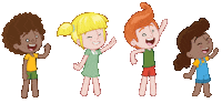 Happy Kids Sticker by Mundo Bita