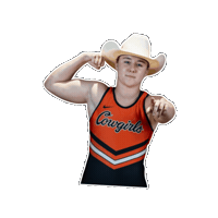 Osu Cowgirls Sticker by Dan Gable Museum