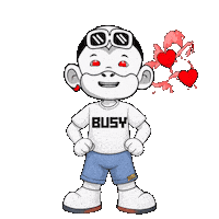 Working Little Time Sticker by Zhot