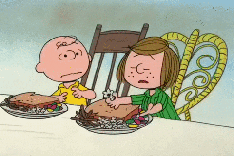 Charlie Brown Snack GIF by Peanuts