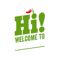 chilissocial welcome delivery home sweet home chilis Sticker
