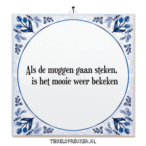 Spreuk Ontspanning Sticker by Tegelspreuken.nl