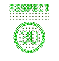 Neon Skating Sticker