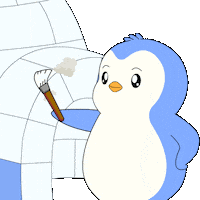 Art Create Sticker by Pudgy Penguins