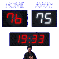 75 Away Sticker