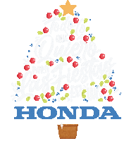 Merry Christmas Sticker by Honda