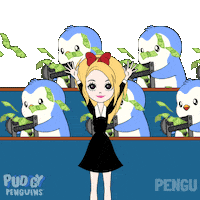 Pump It Dancing Sticker by Pudgy Penguins