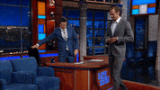 stephen colbert hello GIF by The Late Show With Stephen Colbert