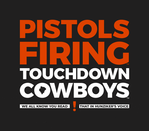 Pistol Pete Cowboys GIF by Oklahoma State University