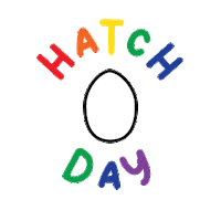 DeerRunFarmMD eggs chicks chickens hatching Sticker